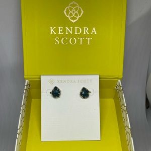 Blue Logan Stud Earrings.